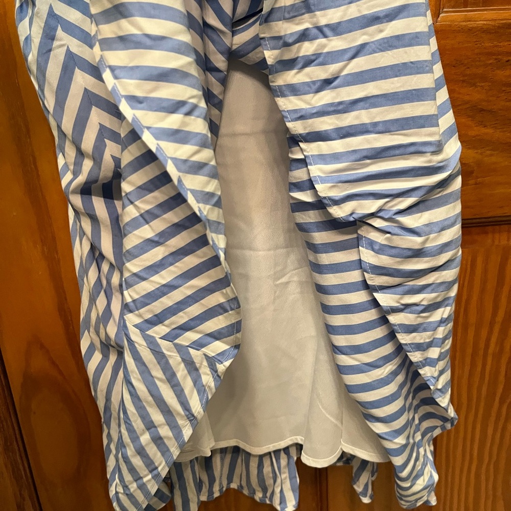 NWT Old Navy Women’s Blue and White Striped Dress - Picture 4 of 5